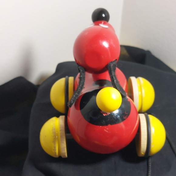 Vintage Vilac Wooden Dog Pull Toy - Picture 4 of 12